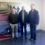 (L-R) Kevin McDonagh (Lecturer in School of Business), Francis Ryan (BSc. in Agriculture & Environmental Science Year 4), and Mark Dunphy (BSc. in Agriculture & Environmental Science Year 4)